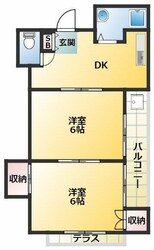 三河島駅 徒歩3分 6階の物件間取画像